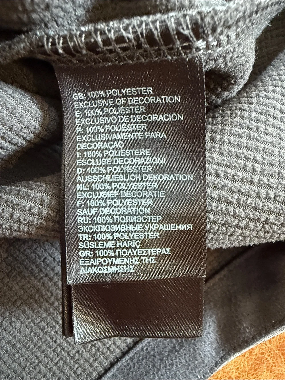 The North Face Men’s WindWall Full Zip Softshell Vest Sz Medium Light Grey Black
